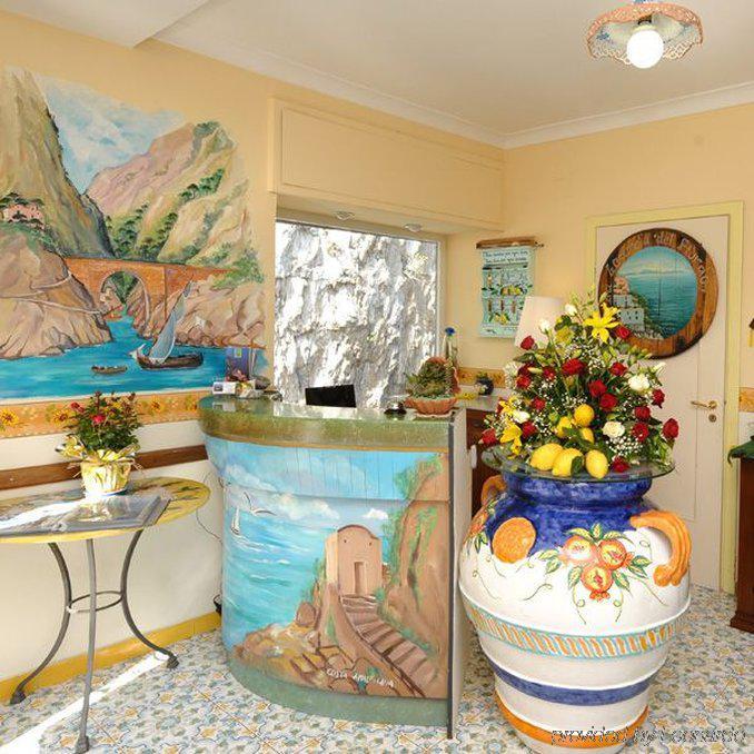 La Locanda Del Fiordo Furore Interior foto